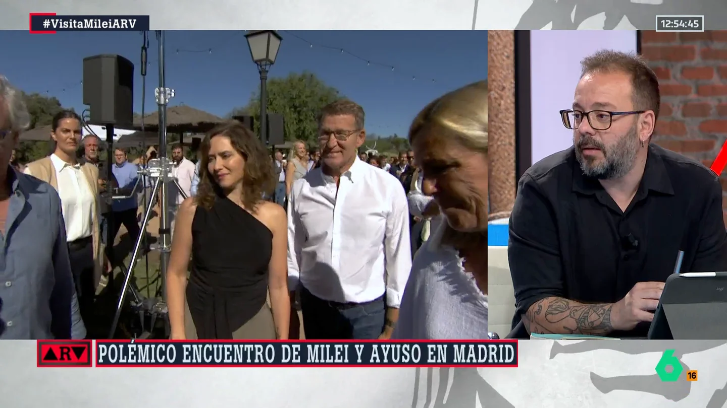 ARV- Maestre señala que Ayuso también busca "poner en aprieto" a Feijóo: "No llego a comprender a Génova" ARV- Maestre señala que Ayuso también busca "poner en aprieto" a Feijóo: "No llego a comprender a Génova"