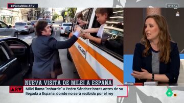 ARV- Natalia Junquera reflexiona sobre el encuentro de Ayuso con Milei: "Quieren 'chinchar' a Sánchez"
