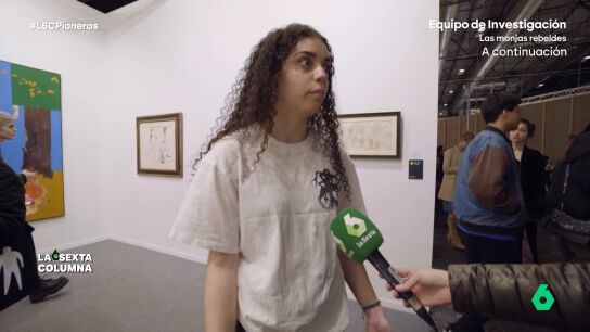 Una joven habla con laSexta Columna