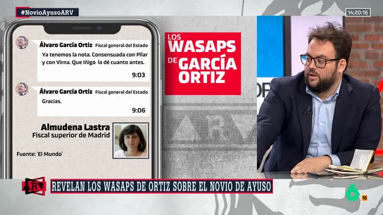ARV- Monrosi, sobre el fiscal general del Estado: "Su situación es complicada"  ARV- Monrosi, sobre el fiscal general del Estado: "Su situación es complicada"
