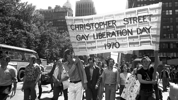 La marcha del Día de la Liberación de Christopher Street, la primera manifestación de Orgullo de la historia