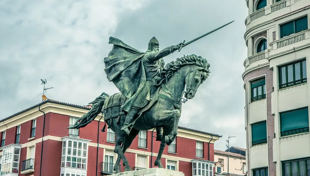 Estatua de El Cid en Burgos