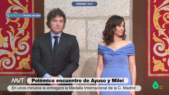Iñaki López comenta la postura de Javier Milei junto a Ayuso Iñaki López comenta la postura de Javier Milei junto a Ayuso