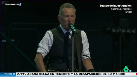 Bruce Springsteen arrasa ante 50.000 personas en Barcelona pese a sus problemas vocales Bruce Springsteen arrasa ante 50.000 personas en Barcelona pese a sus problemas vocales