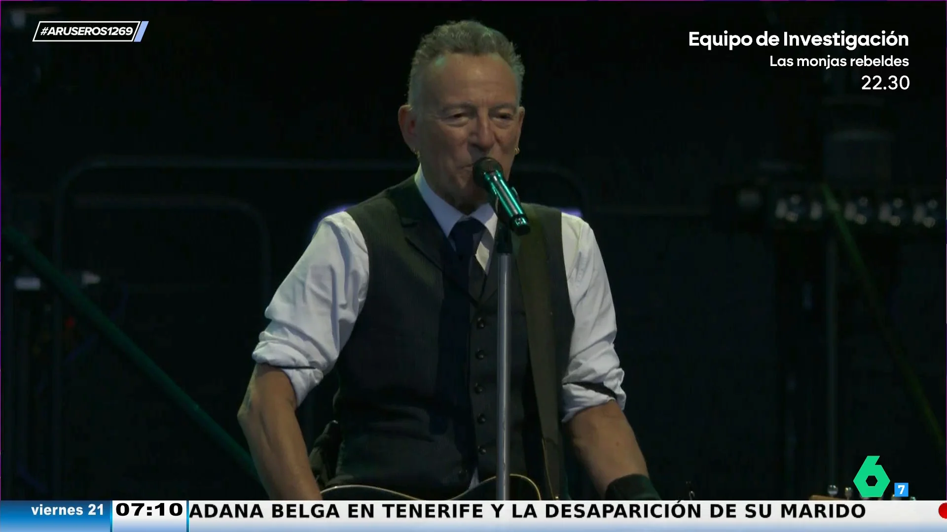 Bruce Springsteen arrasa ante 50.000 personas en Barcelona pese a sus problemas vocales