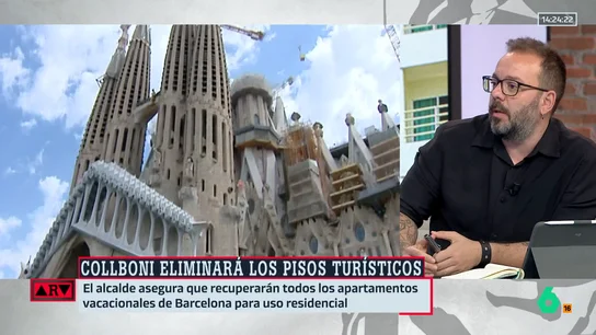 ARV- Maestre, sobre el plan de acabar con los pisos turístico en Barcelona: "Me parece bien" ARV- Maestre, sobre el plan de acabar con los pisos turístico en Barcelona: "Me parece bien"