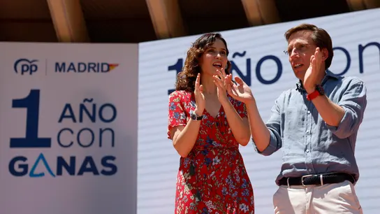 Isabel Díaz Ayuso y José Luis Martínez Almeida Isabel Díaz Ayuso y José Luis Martínez Almeida