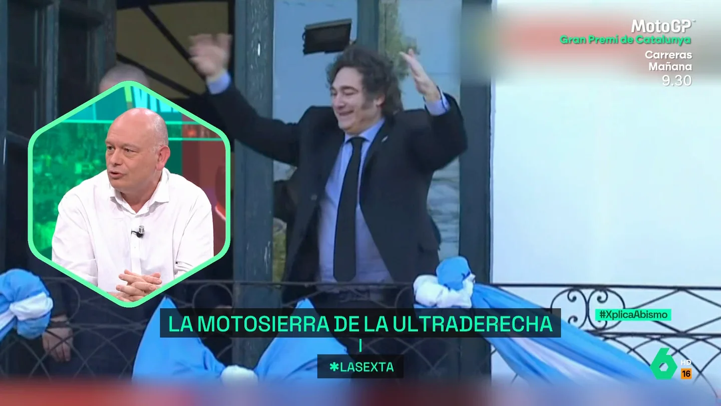 XPLICA Gabriel Sanz: "La cara de Le Pen con Milei era un poema" XPLICA Gabriel Sanz: "La cara de Le Pen con Milei era un poema"