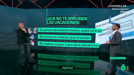 Antonio Pérez Lobato alerta sobre las estafas vacacionales Antonio Pérez Lobato alerta sobre las estafas vacacionales