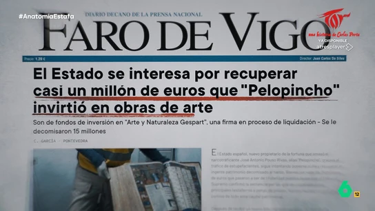 Un narco gallego invirtió 900.000 euros de dinero negro en la estafa piramidal de Arte y Naturaleza Un narco gallego invirtió 900.000 euros de dinero negro en la estafa piramidal de Arte y Naturaleza