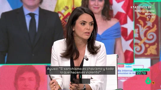 XPLICA - Ángela Martialay: "Feijóo tiene un problema cuando Ayuso decide por libre el acto con Milei" XPLICA - Ángela Martialay: "Feijóo tiene un problema cuando Ayuso decide por libre el acto con Milei"
