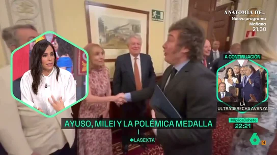 XPLICA - Pilar Velasco, tras el acto de Ayuso y Milei: "Él no será amigo de Feijóo, que nadie se engañe" XPLICA - Pilar Velasco, tras el acto de Ayuso y Milei: "Él no será amigo de Feijóo, que nadie se engañe"