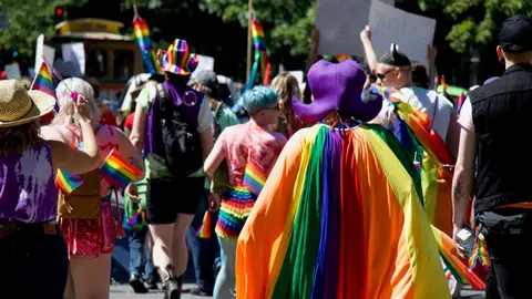 Seattle celebrando el Orgullo Seattle celebrando el Orgullo