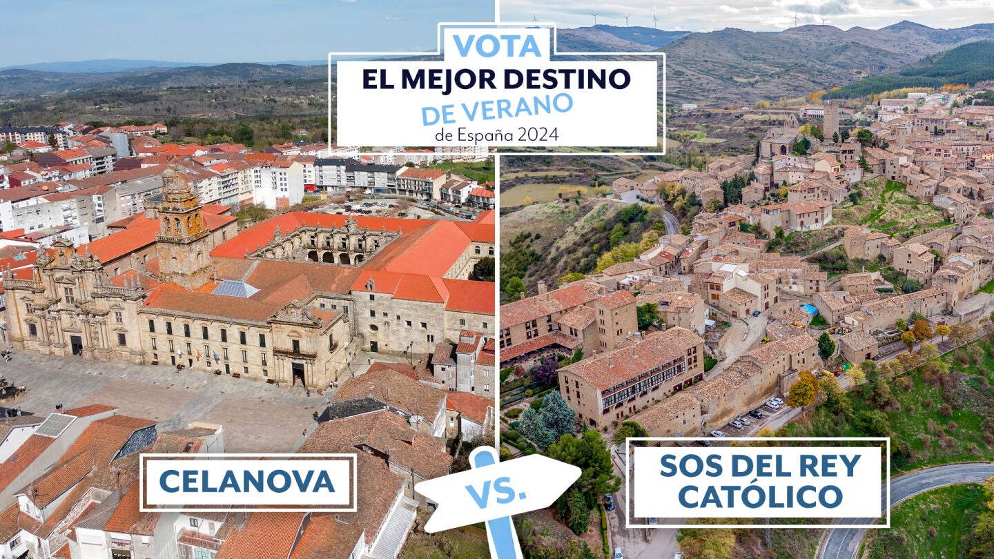 Celanova y Sos del Rey Cat&oacute;lico en el concurso al mejor destino de verano de Espa&ntilde;a 2024