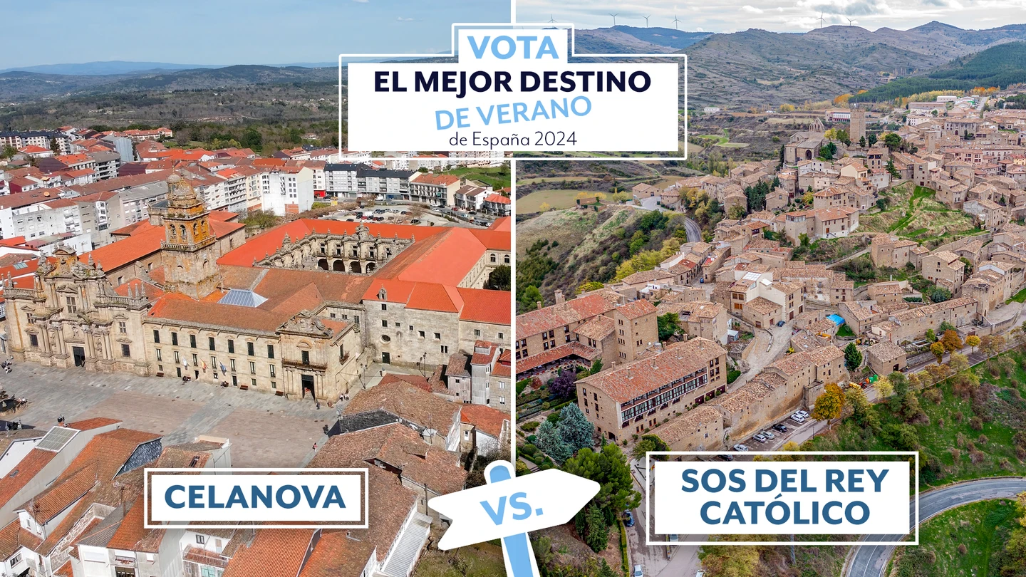 Celanova y Sos del Rey Católico en el concurso al mejor destino de verano de España 2024 Celanova y Sos del Rey Católico en el concurso al mejor destino de verano de España 2024