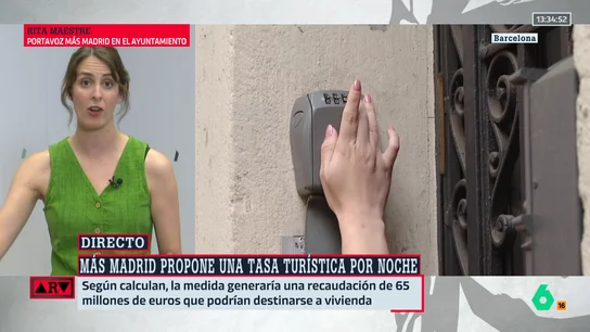 ARV- Rita Maestre, sobre los pisos turísticos: "El 99% de los que operan en Madrid son ilegales" ARV- Rita Maestre, sobre los pisos turísticos: "El 99% de los que operan en Madrid son ilegales"