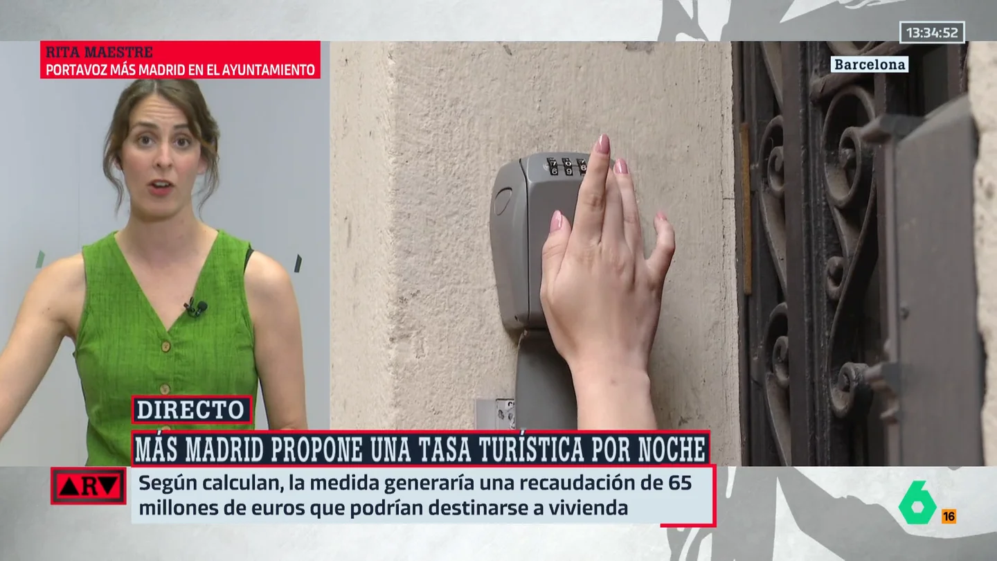 ARV- Rita Maestre, sobre los pisos turísticos: "El 99% de los que operan en Madrid son ilegales" ARV- Rita Maestre, sobre los pisos turísticos: "El 99% de los que operan en Madrid son ilegales"