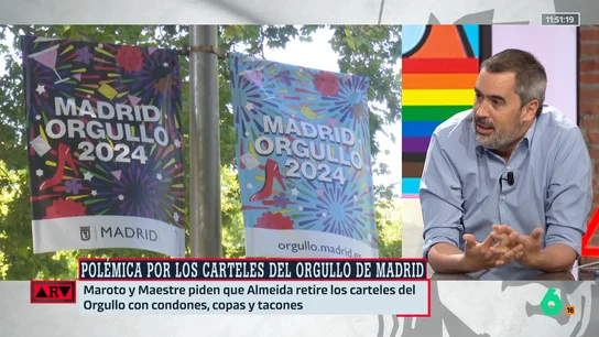 ARV- Carlos E. Cué responde a Almeida sobre el Orgullo: "Si no hay ningún problema, que acepte las cosas básicas" ARV- Carlos E. Cué responde a Almeida sobre el Orgullo: "Si no hay ningún problema, que acepte las cosas básicas"