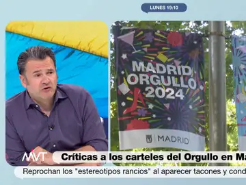 Iñaki López, sobre el cartel del Orgullo: &quot;Es cutre, lo podríamos haber hecho Chema Crespo y yo con el Photoshop de los 90&quot;