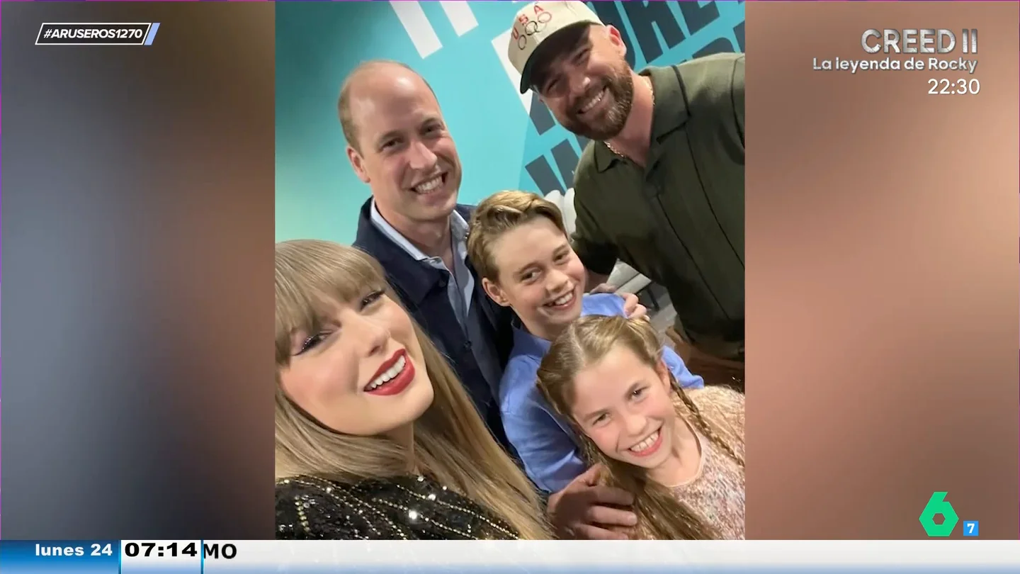 El príncipe Guillermo lo da todo durante el concierto de Taylor Swift en Londres El príncipe Guillermo lo da todo durante el concierto de Taylor Swift en Londres