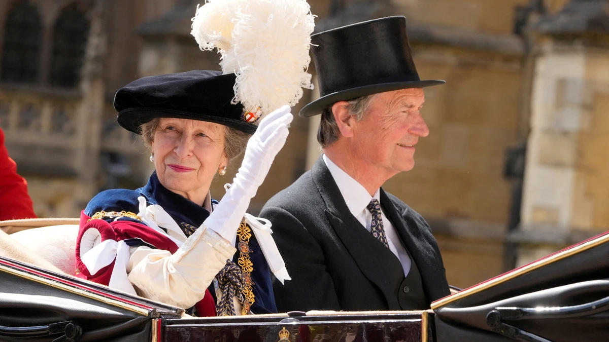 Princess Anne, sister of Charles III, admitted after being hit on the head by a horse Princess Anne, sister of Charles III, admitted after being hit on the head by a horse