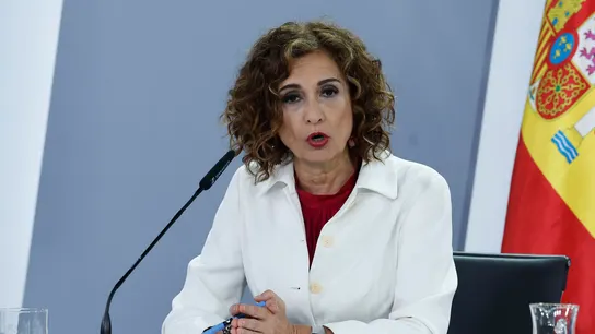 La vicepresidenta primera y ministra de Hacienda, María Jesús Montero. La vicepresidenta primera y ministra de Hacienda, María Jesús Montero.