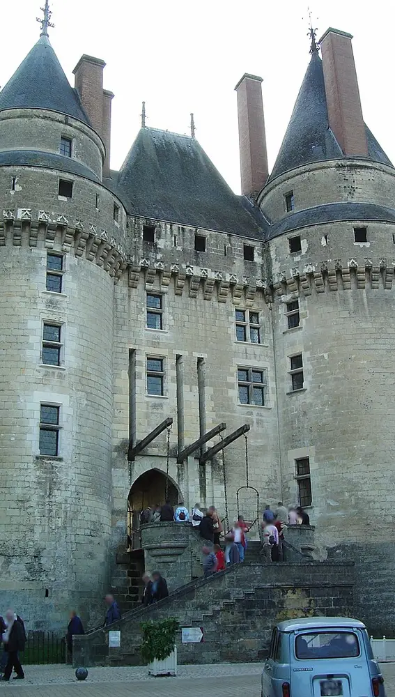Detalle del castillo de Langeais