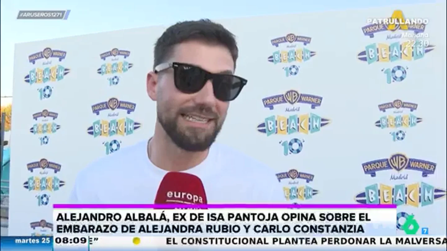 Alejandro Albalá, contra Alejandra Rubio: "Iba para abogada y ha terminado sin estudios y embarazada con 24 años" Alejandro Albalá, contra Alejandra Rubio: "Iba para abogada y ha terminado sin estudios y embarazada con 24 años"