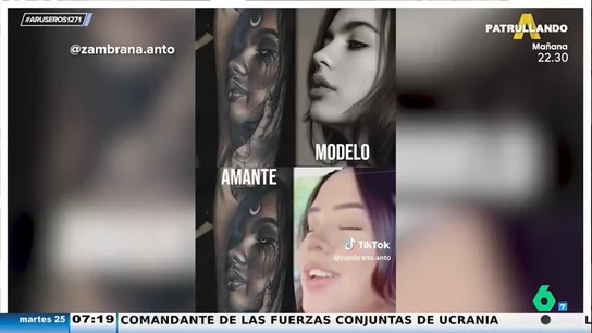 Su novio le tatúa la cara de su amante cuando le pide un tatuaje de un personaje mitológico que representa la lujuria Su novio le tatúa la cara de su amante cuando le pide un tatuaje de un personaje mitológico que representa la lujuria