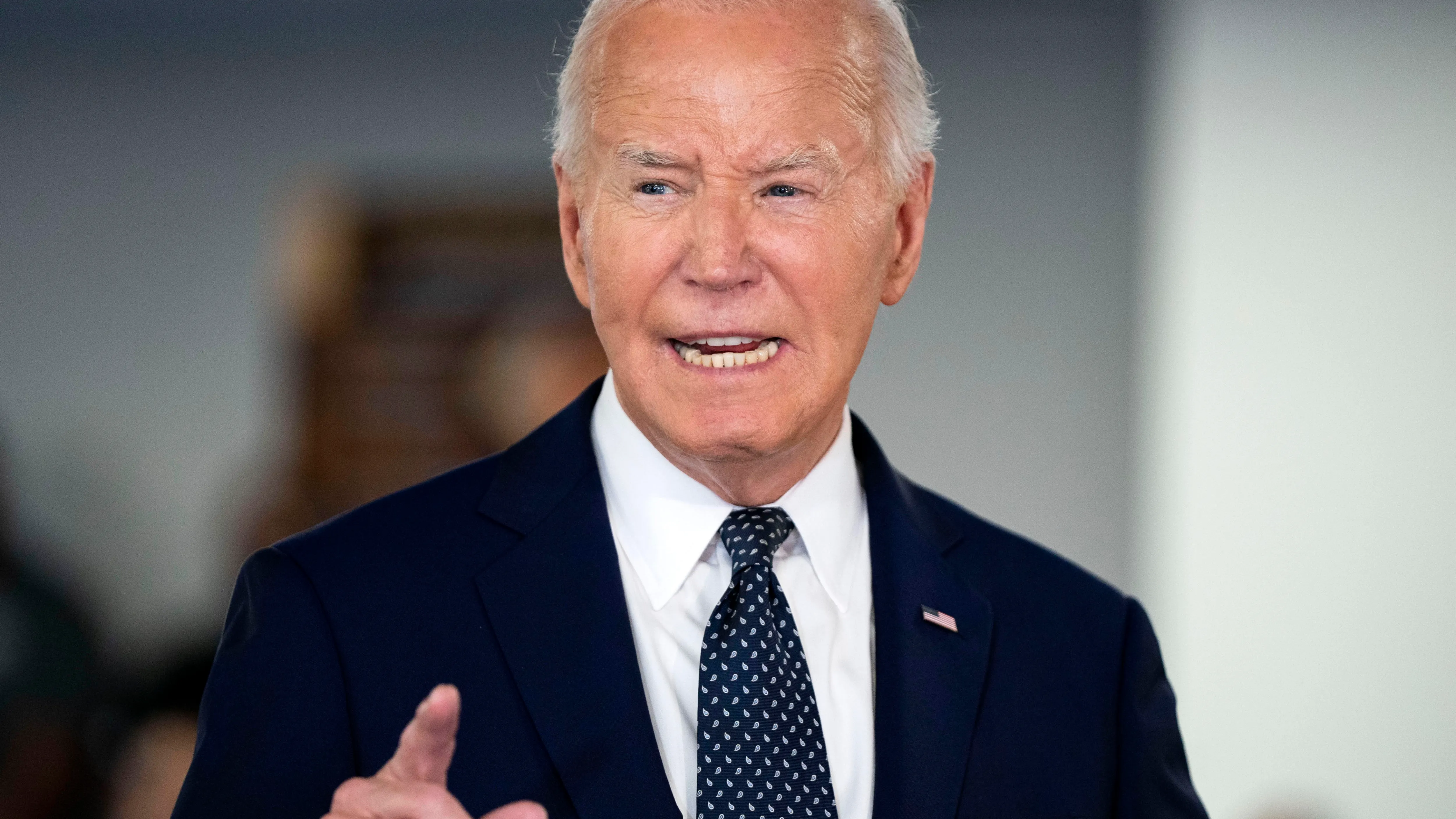 El presidente de Estados Unidos y candidato demócrata, Joe Biden