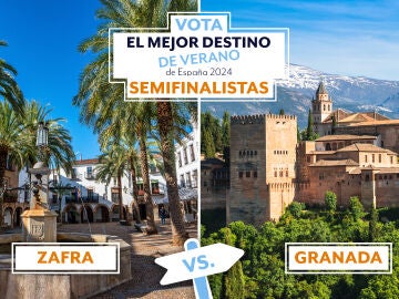 Zafra vs Granada, semifinalistas al mejor destino de verano de España 2024