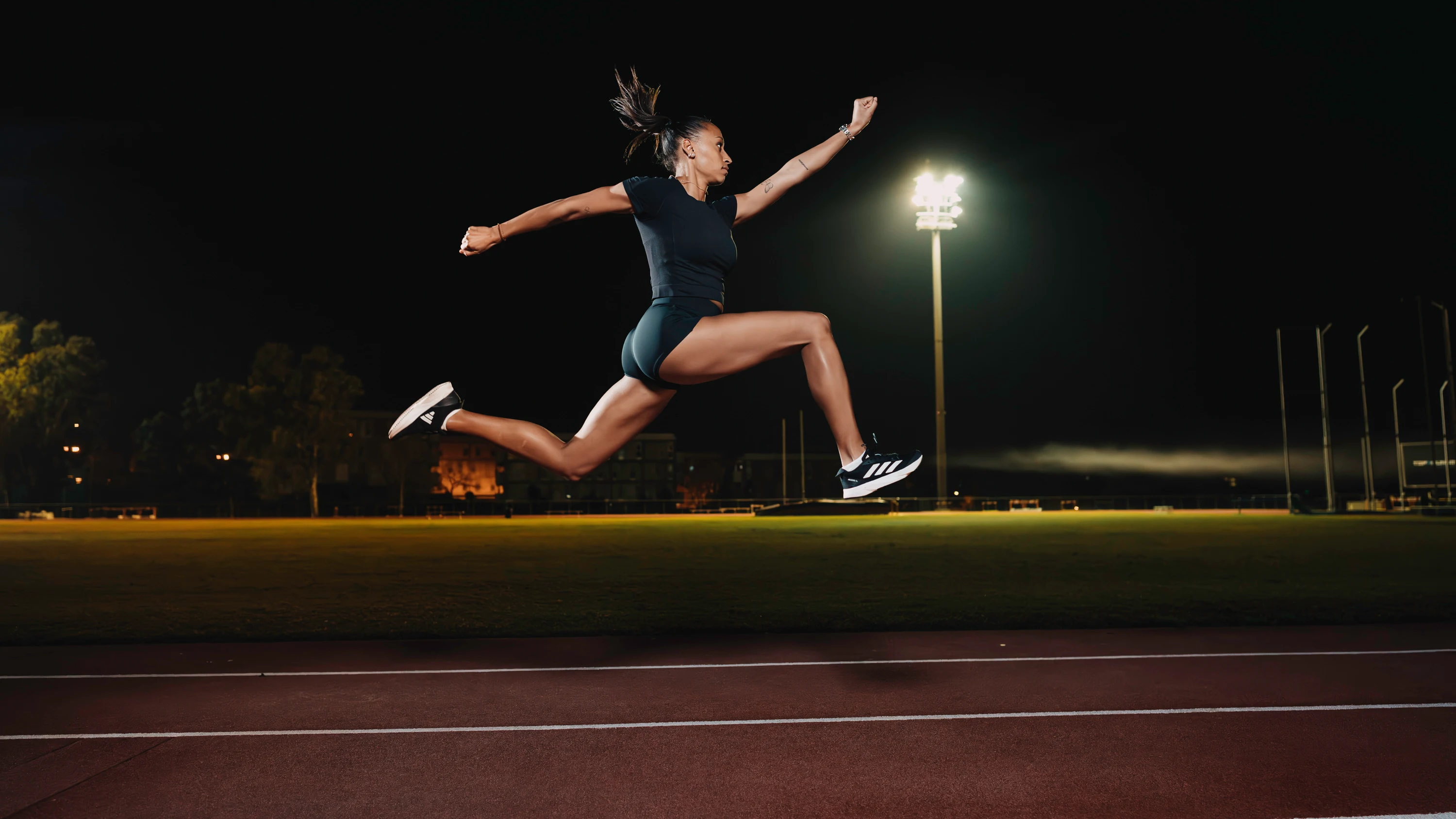 La atleta gallega de triple salto, Ana Peleteiro. 