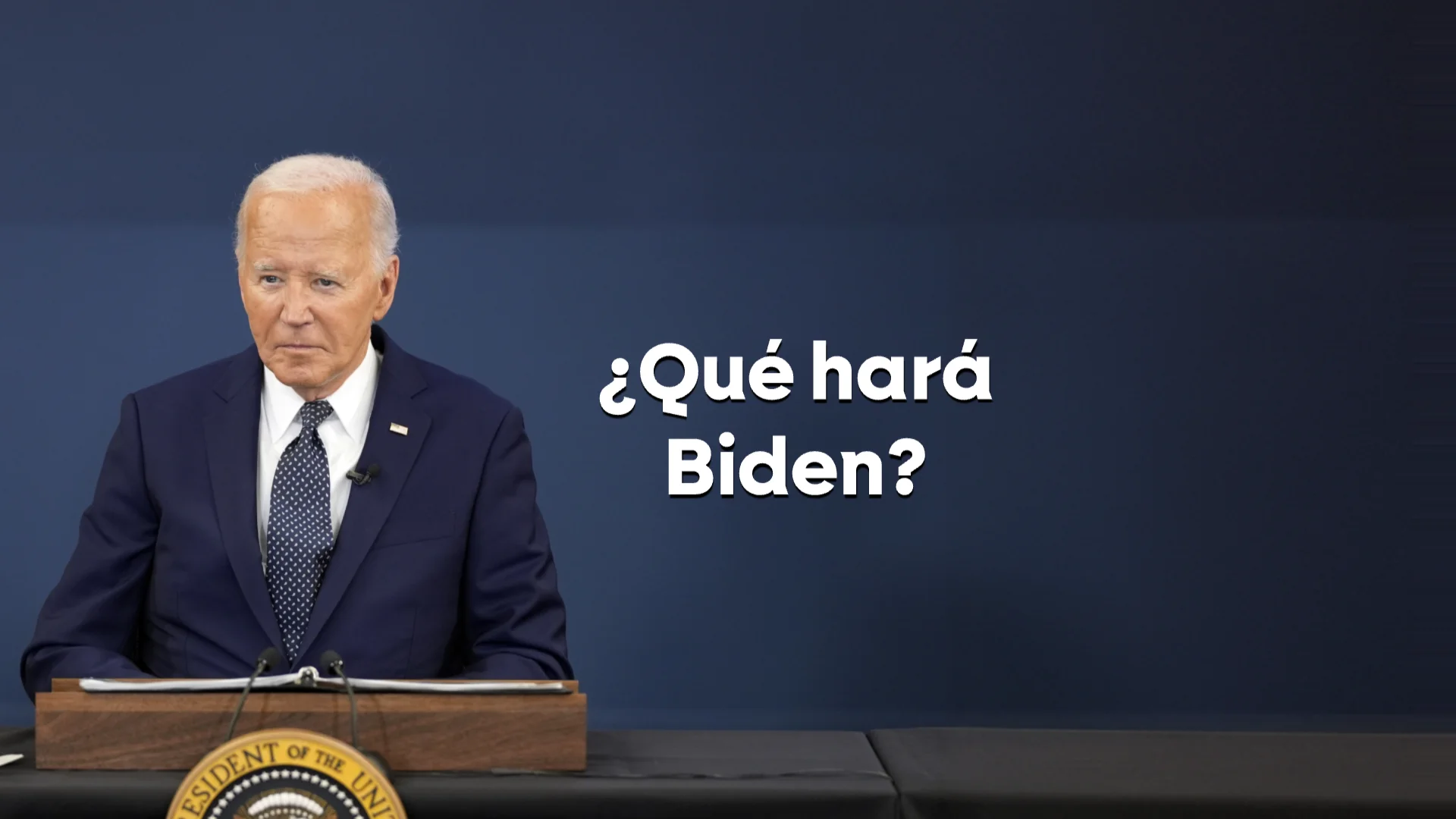 El presidente de EEUU, Joe Biden