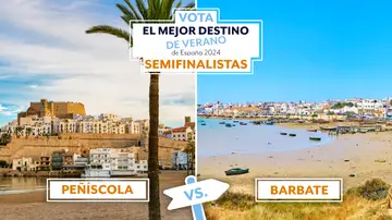 Peñíscola vs Barbate, semifinalistas al mejor destino de verano de España