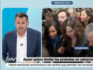 Iñaki López, a Ayuso por querer sancionar las protestas estudiantiles