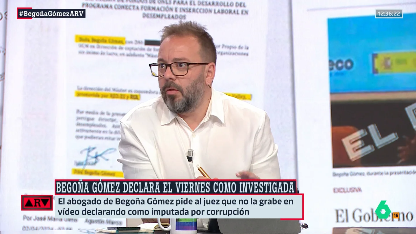 Maestre, sobre Begoña Gómez Maestre, sobre Begoña Gómez