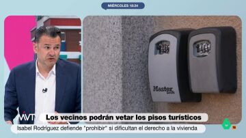Iñaki López reacciona a la última medida contra los pisos turísticos