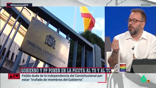 Maestre señala qué es lo que realmente le "molesta" a Feijóo d Constitucional: "Los miembros que él ha elegido no tienen mayoría" Maestre señala qué es lo que realmente le "molesta" a Feijóo d Constitucional: "Los miembros que él ha elegido no tienen mayoría"