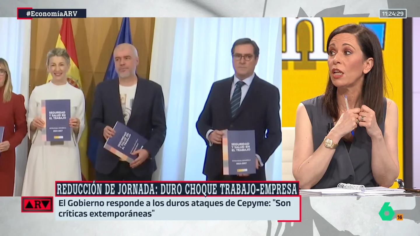 Ángeles Caballero, tras decir Cepyme que el Gobierno usa "tesis comunistas": "Está a una intervención de llamarlo 'dictadura'" Ángeles Caballero, tras decir Cepyme que el Gobierno usa "tesis comunistas": "Está a una intervención de llamarlo 'dictadura'"