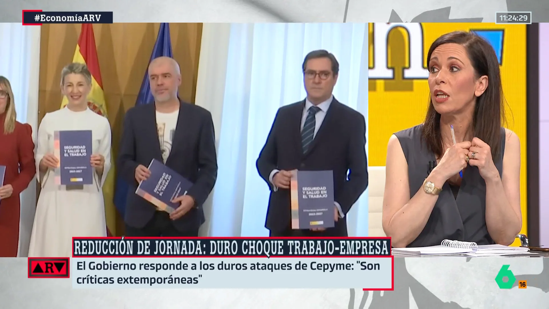 Ángeles Caballero, tras decir Cepyme que el Gobierno usa "tesis comunistas": "Está a una intervención de llamarlo 'dictadura'"