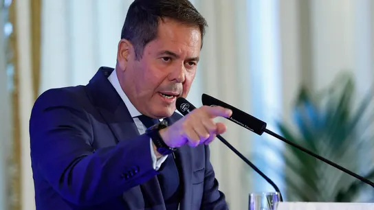 El presidente de Cepyme, Gerardo Cuerva, este martes durante el desayuno informativo organizado por Forum Europa. El presidente de Cepyme, Gerardo Cuerva, este martes durante el desayuno informativo organizado por Forum Europa.