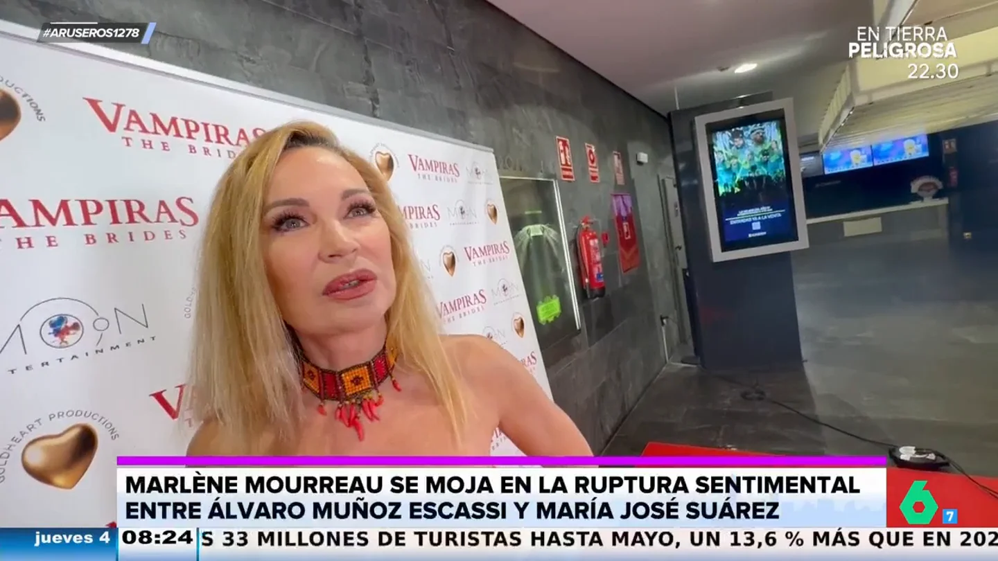 Marlenne Mourreau, a María José Suárez tras su ruptura con Escassi: "Yo no aguanto ningún cerdo por un trozo de chorizo" Marlenne Mourreau, a María José Suárez tras su ruptura con Escassi: "Yo no aguanto ningún cerdo por un trozo de chorizo"