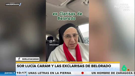Sor Lucía Caram, sobre las exmonjas de Belorado: "Están siendo engañadas por la misma madre abadesa" Sor Lucía Caram, sobre las exmonjas de Belorado: "Están siendo engañadas por la misma madre abadesa"