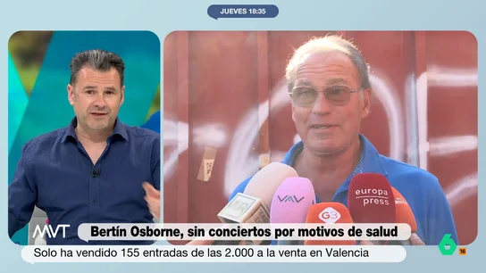 Iñaki López comenta las polémicas palabras de Bertín Osborne Iñaki López comenta las polémicas palabras de Bertín Osborne