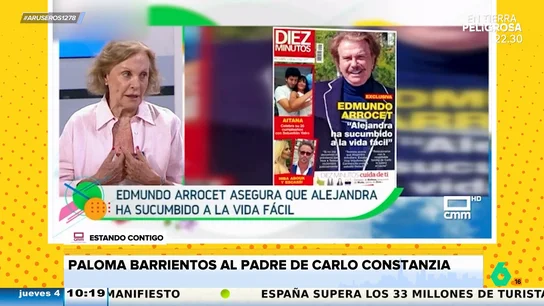 Paloma Barrientos, sobre el padre de Carlo Costanzia: "Es un señor que es un soberbio y un prepotente" Paloma Barrientos, sobre el padre de Carlo Costanzia: "Es un señor que es un soberbio y un prepotente"