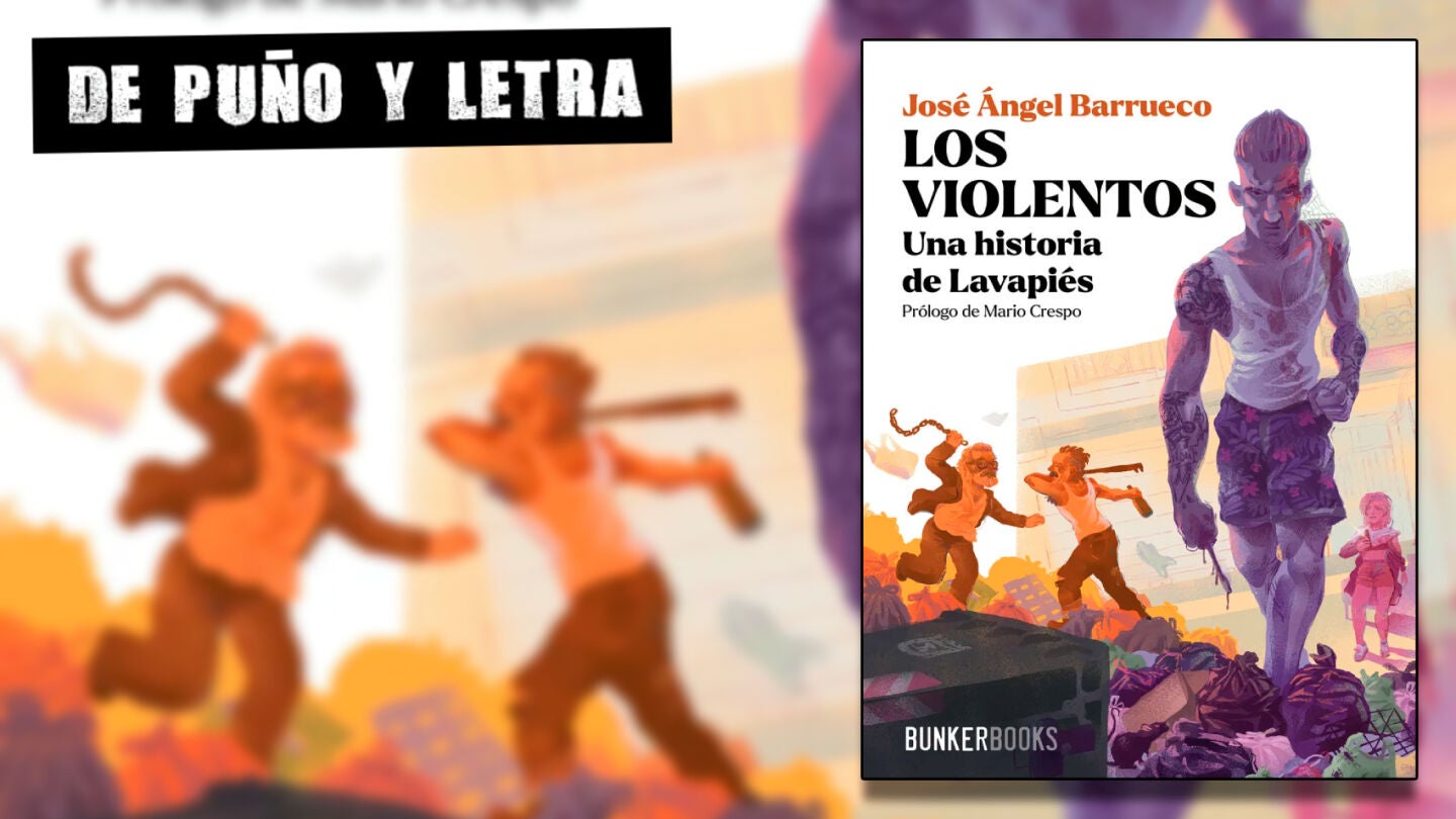 Portada de 'Los violentos', de Jos&eacute; &Aacute;ngel Barrueco