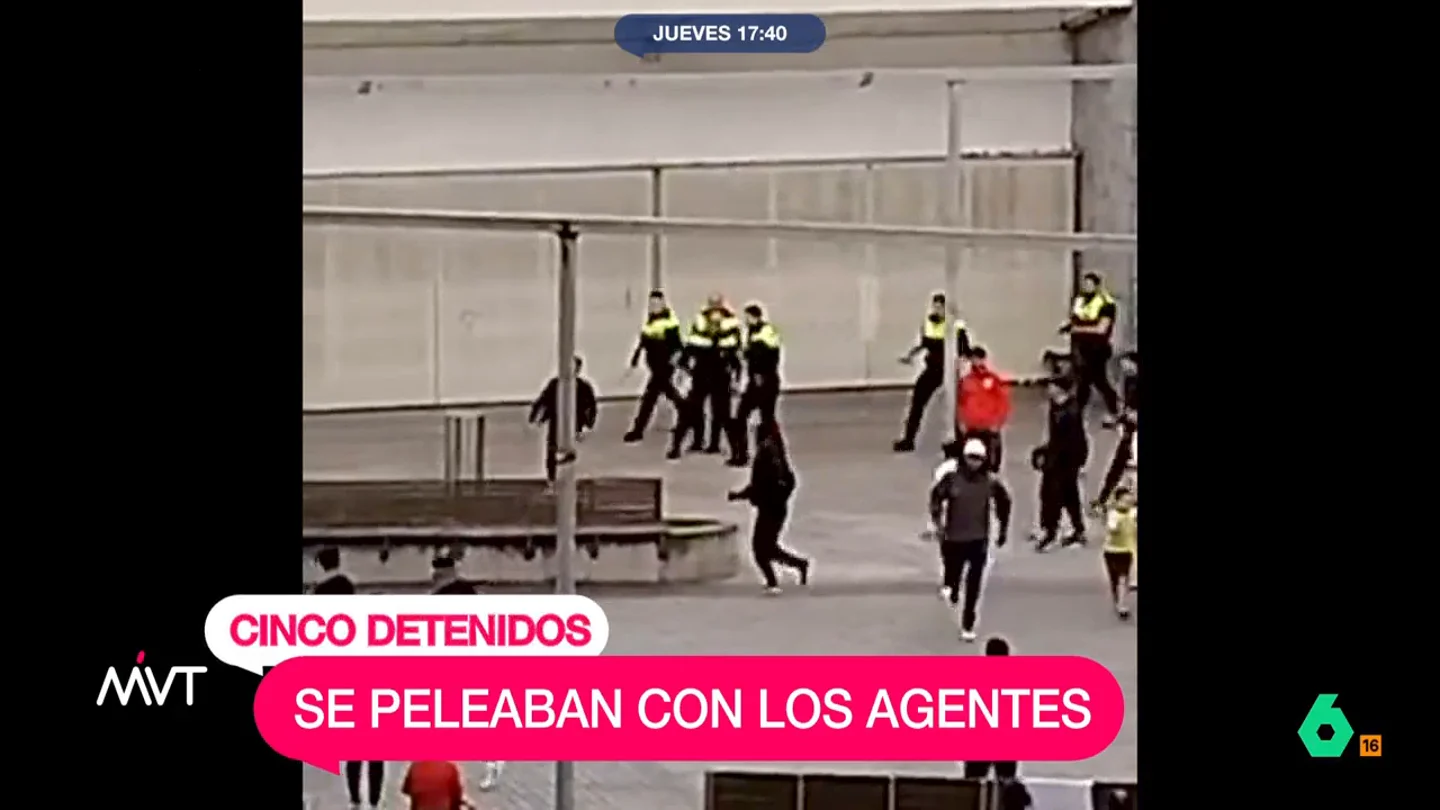 CINCO DETENIDOS CINCO DETENIDOS