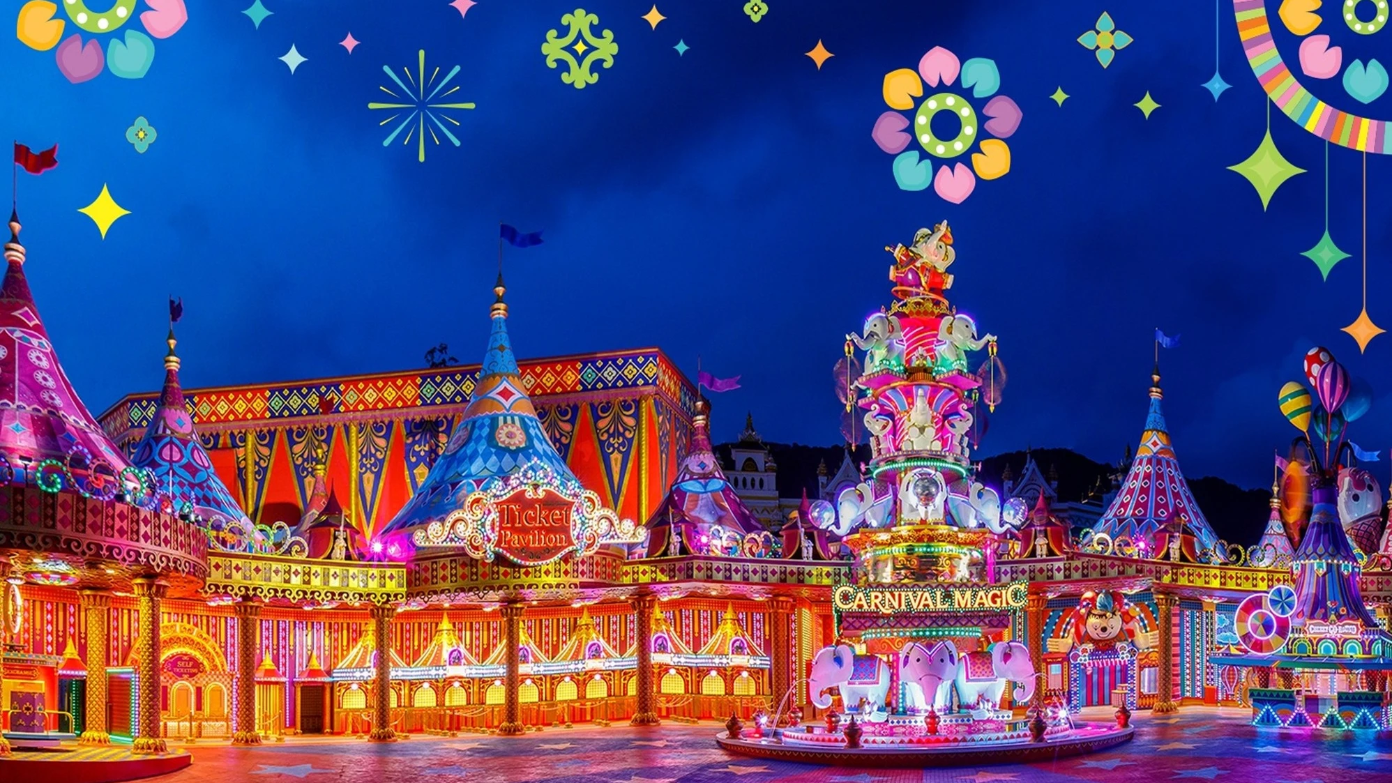 Carnival Magic Park, en Tailandia