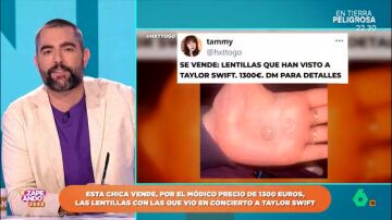 Una chica vende las lentillas con las que asistió al Eras Tour de Taylor Swift por 1.300 euros