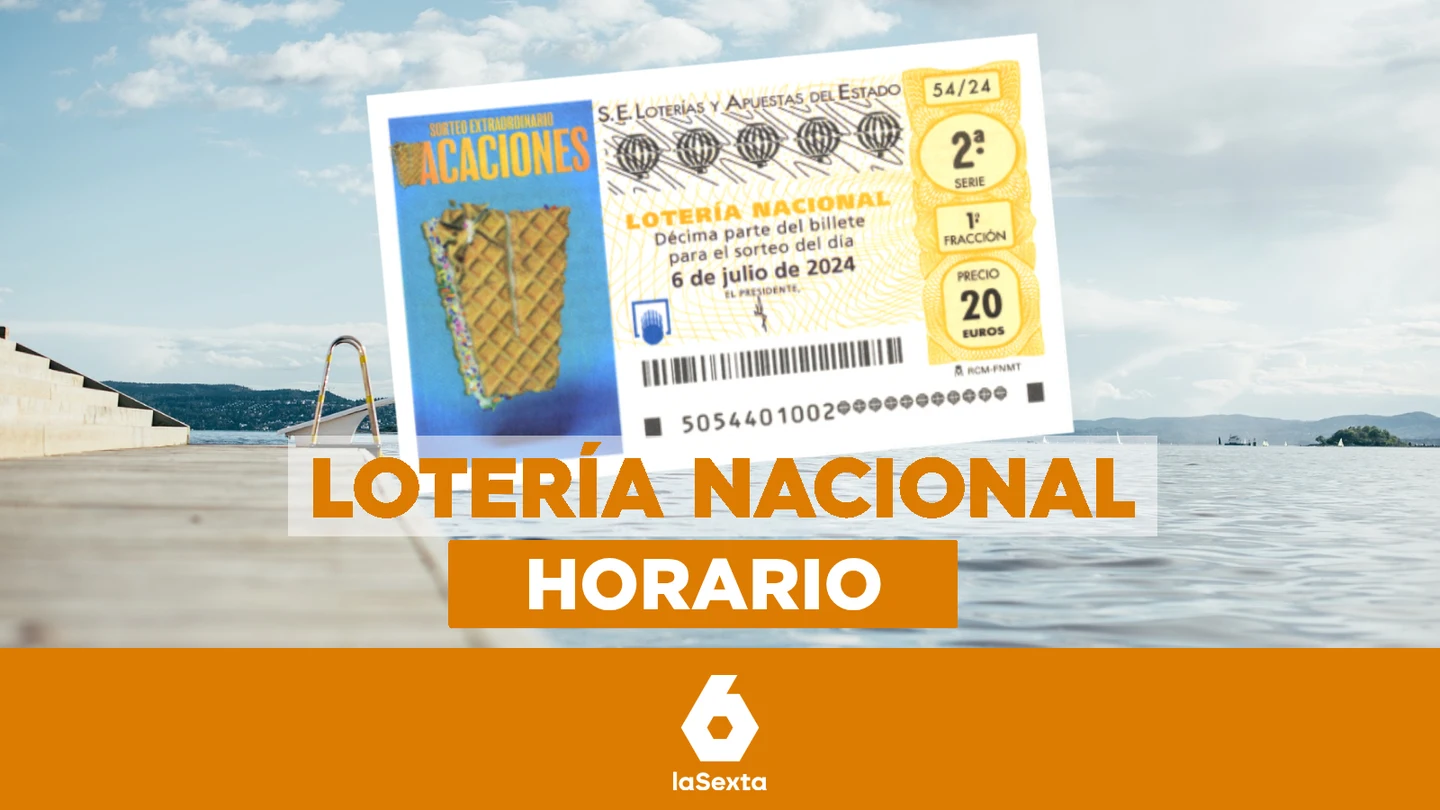 Cuándo es el Sorteo Extraordinario de Lotería Nacional de Vacaciones: horario y dónde ver Cuándo es el Sorteo Extraordinario de Lotería Nacional de Vacaciones: horario y dónde ver